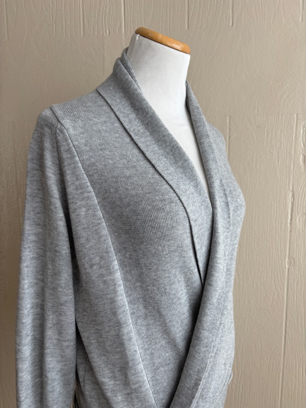 Mystree Soft Cozy Wool Blend Multiway Open Sweater Cardigan - Picture 5 of 12